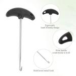 Larrel Carbon Steel Skate Lace Tighteners (Black)