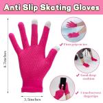 Ultrafun Fleece Figure Skating Leg Warmers Set