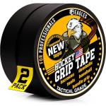 Black 1-Inch Hockey Grip Tape - 2 Rolls
