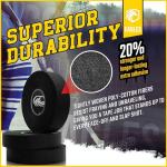 Black 1-Inch Hockey Grip Tape - 2 Rolls