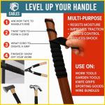 Black 1-Inch Hockey Grip Tape - 2 Rolls