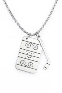 Hockey Necklace Gifts for Players and Fans