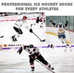 Cut Resistant Hockey Socks - Knee High Protection