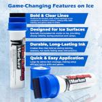 Durable Blue Hockey Rink Line Marker