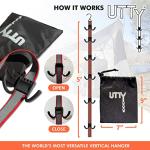 Portable Hockey Gear Drying Rack with Hooks