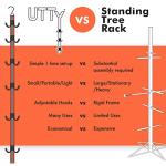Portable Hockey Gear Drying Rack with Hooks
