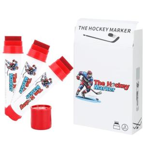 Red Hockey Marker for Ice Rink Training