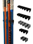 Wall Mount Hockey Stick Holder - Organize 6 Sticks
