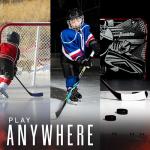 Franklin Sports Ice Hockey Pucks - 3 Pack