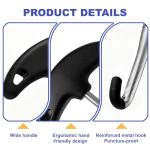 Skate Lace Tighteners - Stainless Steel & Plastic