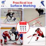 Red Hockey Marker for Ice Rink Training