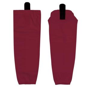 CHKEYS Dark Red Ice Hockey Practice Socks