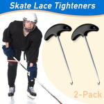 LUTQ 2-Pack Ice Hockey Lace Tighteners