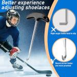 LUTQ 2-Pack Ice Hockey Lace Tighteners