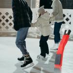 Lasuroa Double-Sided Ice Skate Sharpener - Red