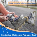 LUTQ 2-Pack Ice Hockey Lace Tighteners