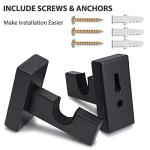 TOBWOLF Hockey Stick Display Case - Wall Mount