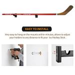 TOBWOLF Hockey Stick Display Case - Wall Mount