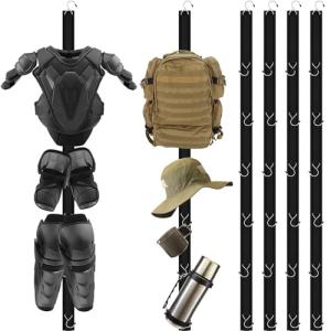 Suzile Hockey Drying Rack with 6 Hooks