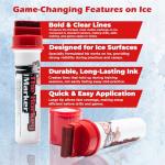 Easy Crease Hockey Ice Marker for Training