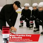 Easy Crease Hockey Ice Marker for Training