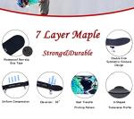 Cool Skull Skateboard for Beginners and Pros