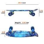 Mini Retro Cruiser Skateboard for Kids - 22 Inch
