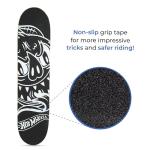 Hot Wheels 31" Maple Skateboard for Tricks