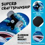 Honoson 7-Piece Toddler Skate Gear Set - Shark