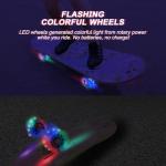 Colorful Flashing Wheel Skateboard for Beginners