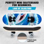 Honoson 7-Piece Toddler Skate Gear Set - Shark