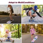 Colorful Flashing Wheel Skateboard for Beginners