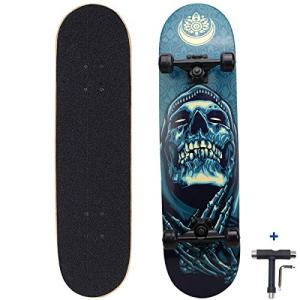 Dreambeauty 31" Pro Skateboard - Double Kick Concave