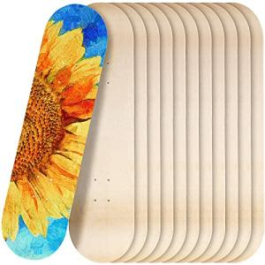 Honoson 6 Pack Blank Skateboard Decks 32x8 Inches