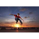 Anneé 31x8 Inch Unicorn Complete Skateboard for Beginners