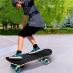 GIEEU Colorful Flashing Wheel Skateboard for Everyone