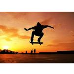 Anneé 31x8 Inch Unicorn Complete Skateboard for Beginners