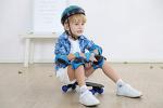 SK8MEMO Mini Skateboard for Kids - Blue