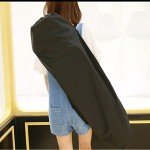 YS Sport Black Skateboard Longboard Carry Backpack