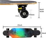 31" Pro Longboard Skateboard for Cruising and Carving