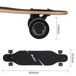 Junli 41" Freeride Longboard Skateboard Cruiser