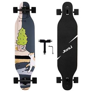 Junli 41 Inch Freeride Longboard for Cruising
