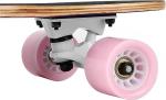 31-Inch Mini Cruiser Longboard with Flame Design