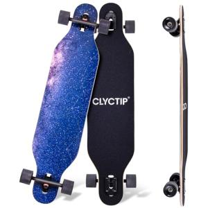 CLYCTIP 41" Longboard Skateboard for All Styles