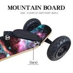 All Terrain Mountainboard with Bindings for Cruising