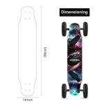 All Terrain Mountainboard with Bindings for Cruising