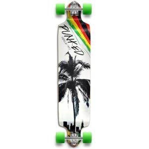 Yocaher 41.25" Drop Down Longboard - Palm City Rasta