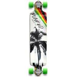 Yocaher 41.25" Drop Down Longboard - Palm City Rasta