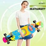Customizable 42-Inch Professional Longboard Skateboard