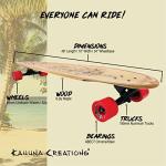 Kahuna 46” Pohaku Longboard Skateboard for Cruising